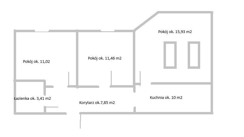 Mieszkanie 3-pokojowe Łódź Stare Polesie, ul. Ludwika Zamenhofa. Zdjęcie 5