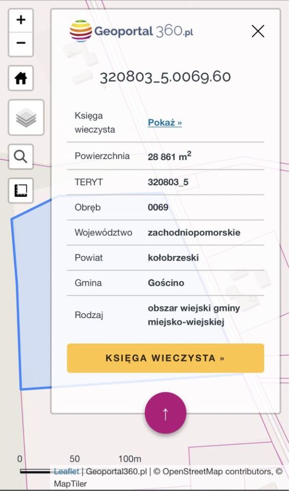 Działka rolna Pobłocie Małe. Zdjęcie 6