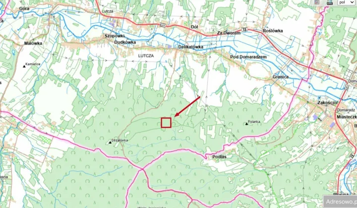 Działka rolna Lutcza