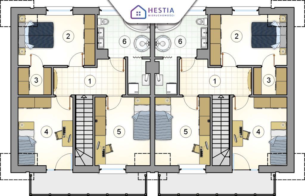 bliźniak, 4 pokoje Szczecin Śmierdnica. Zdjęcie 8