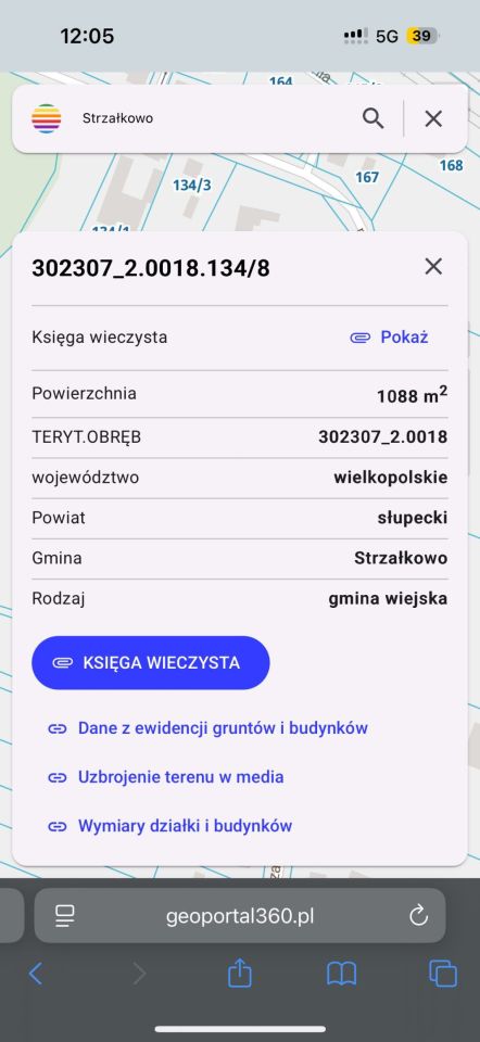 Działka budowlana Strzałkowo, ul. Księdza Marusarza. Zdjęcie 2