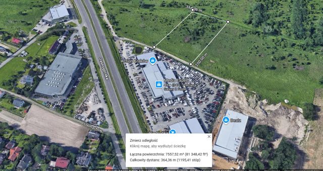 Działka budowlana Kraków Bronowice Wielkie, ul. Jasnogórska. Zdjęcie 1