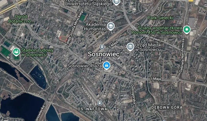Mieszkanie 2-pokojowe Sosnowiec Centrum, ul. Warszawska