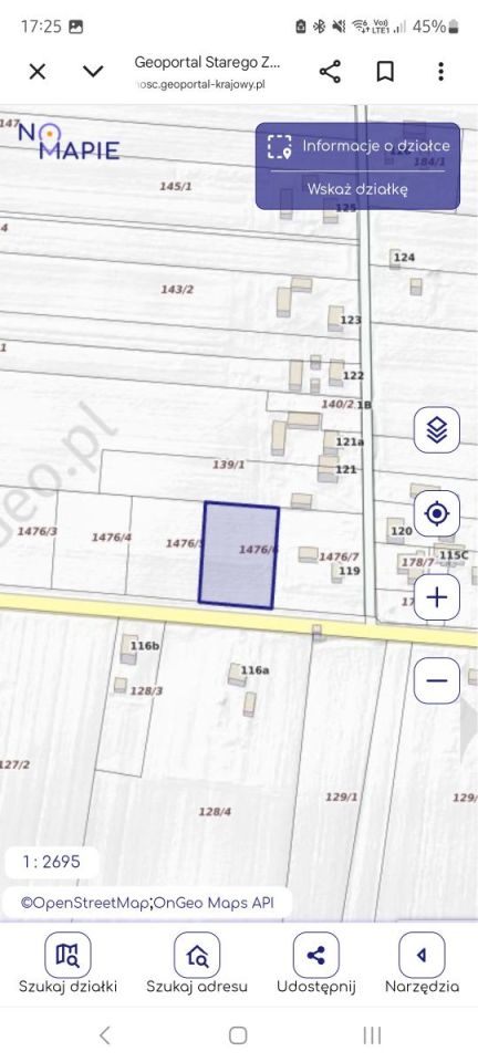 Działka rolno-budowlana Stary Zamość. Zdjęcie 6