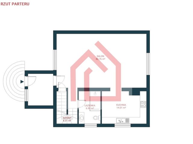 dom wolnostojący, 3 pokoje Borucino. Zdjęcie 15