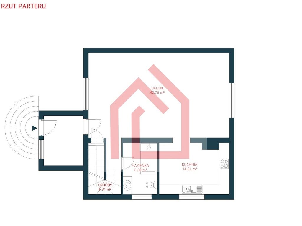 dom wolnostojący, 3 pokoje Borucino. Zdjęcie 15
