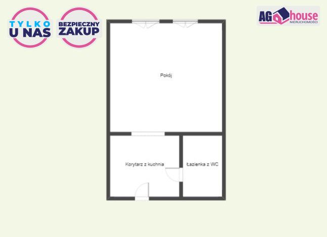 Mieszkanie 1-pokojowe Gdańsk Stogi, ul. Wilhelma Stryjewskiego. Zdjęcie 8