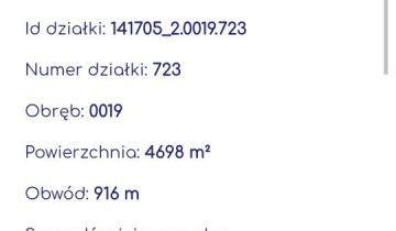 Działka rolna Rudno