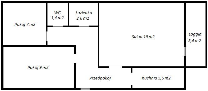 Mieszkanie 3-pokojowe Warszawa Wola, ul. Jana Olbrachta