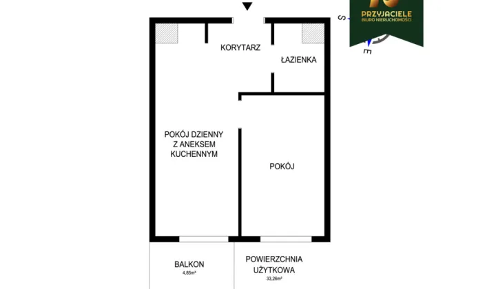 Mieszkanie 2-pokojowe Gdańsk Śródmieście, ul. Sienna Grobla