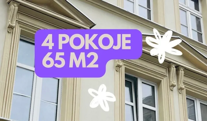 Mieszkanie 4-pokojowe Poznań Centrum, ul. Za Bramką