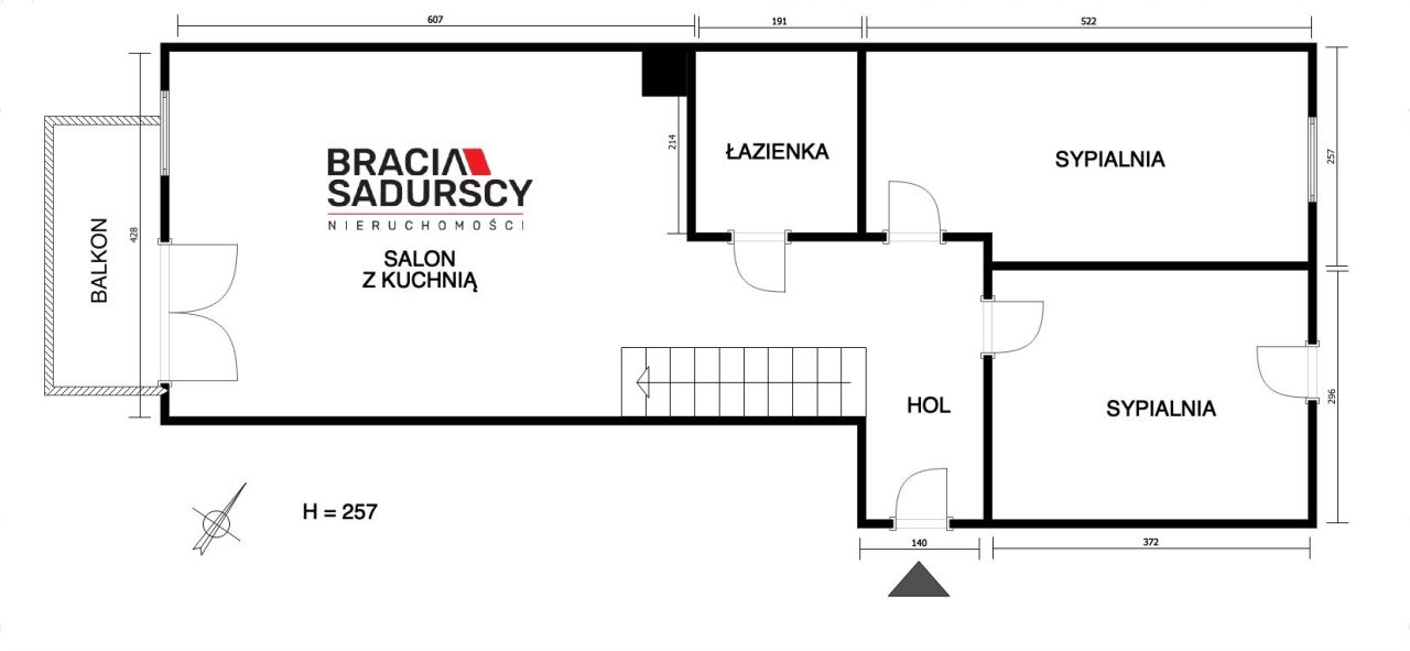 Mieszkanie 4-pokojowe Kraków Bieżanów, ul. Henryka i Karola Czeczów. Zdjęcie 23