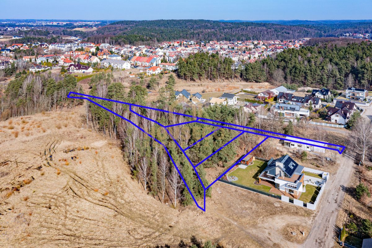 Działka budowlana Gdynia Dąbrowa, ul. Leśna Polana. Zdjęcie 2