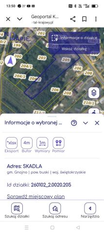 Działka budowlana Skadla. Zdjęcie 1