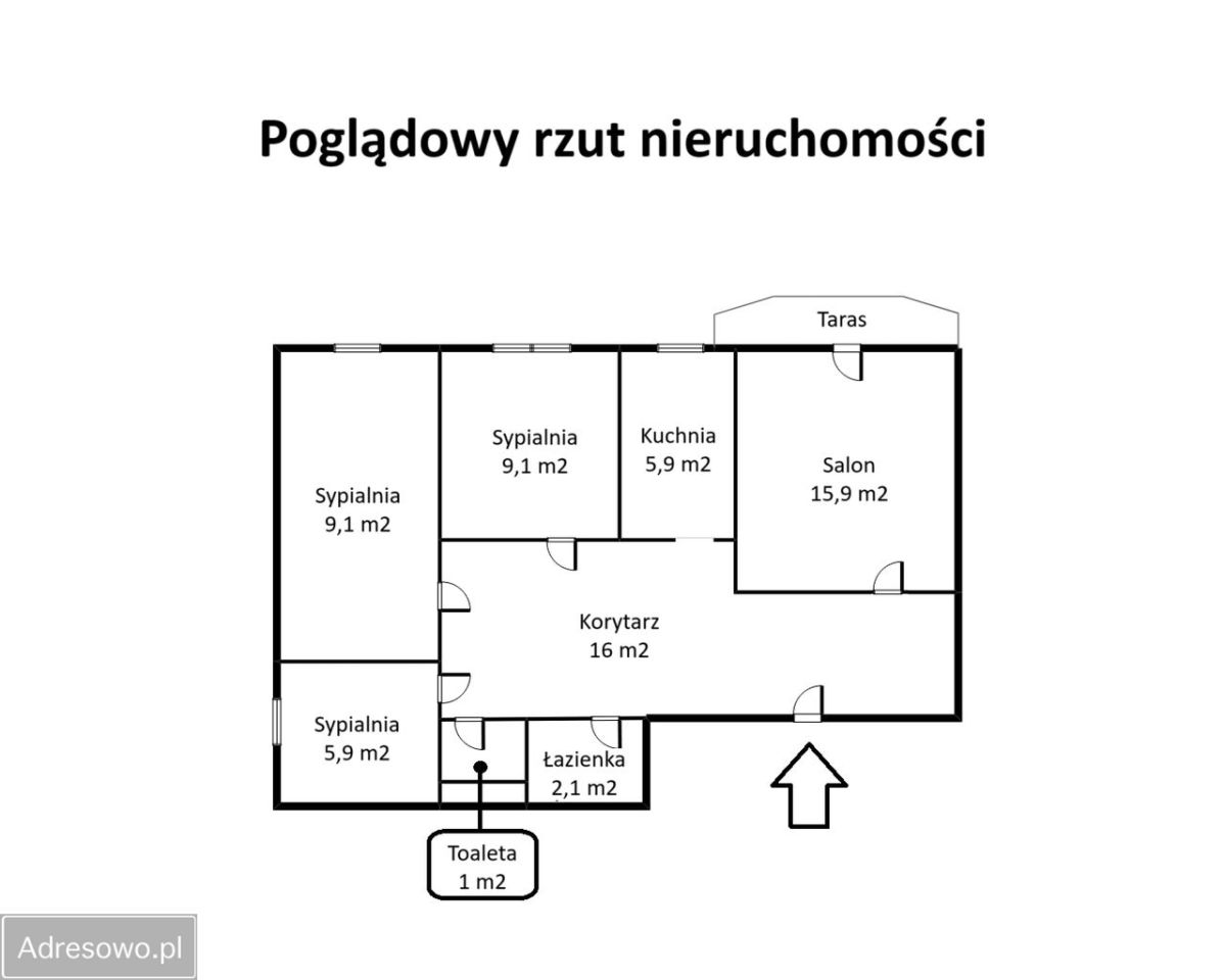 Mieszkanie 4-pokojowe Kraków Prądnik Czerwony, ul. Dobrego Pasterza. Zdjęcie 7