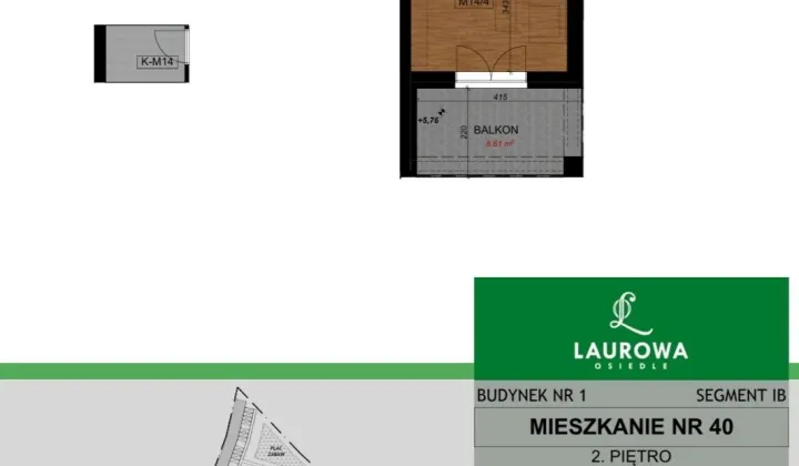 Mieszkanie 2-pokojowe Tyczyn, ul. Laurowa