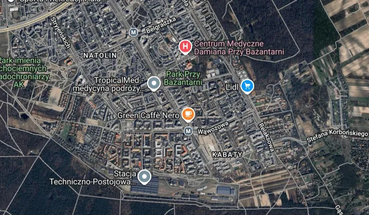 Garaż/miejsce parkingowe Warszawa Kabaty, al. Komisji Edukacji Narodowej