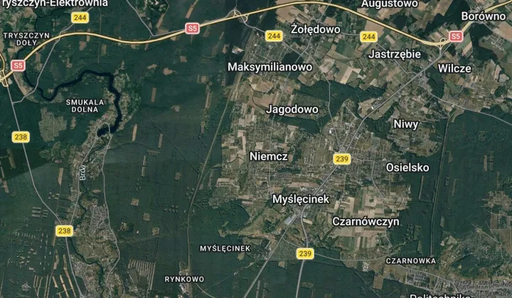 Działka budowlana Niemcz