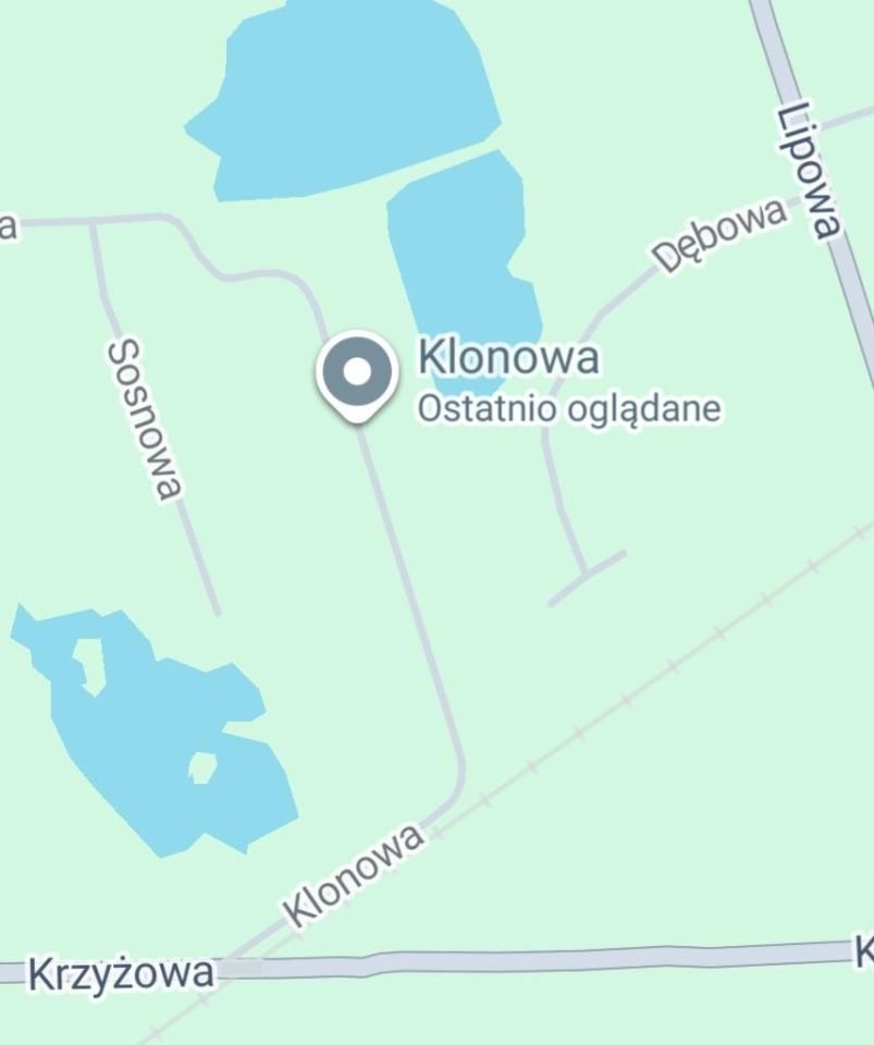 Działka budowlana Osiny, ul. Klonowa. Zdjęcie 4