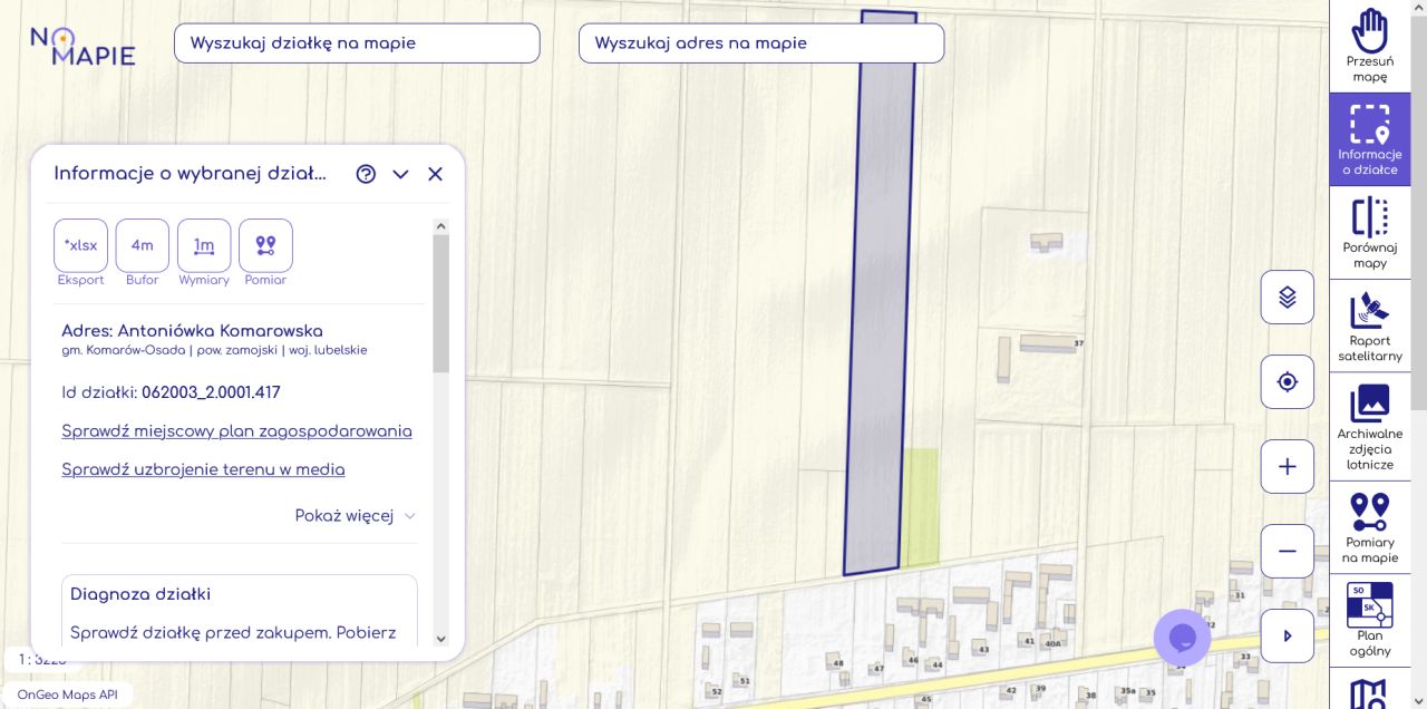 Działka rolna Antoniówka. Zdjęcie 3