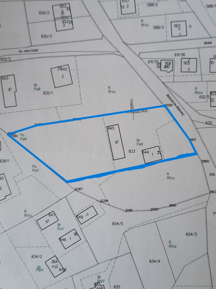 Działka budowlana Bobowa Przedmieście, ul. Bohaterów Bobowej