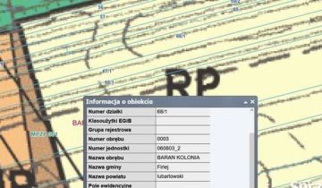 Działka rolno-budowlana Baran