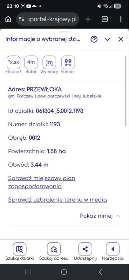 Działka leśna Przewłoka. Zdjęcie 3