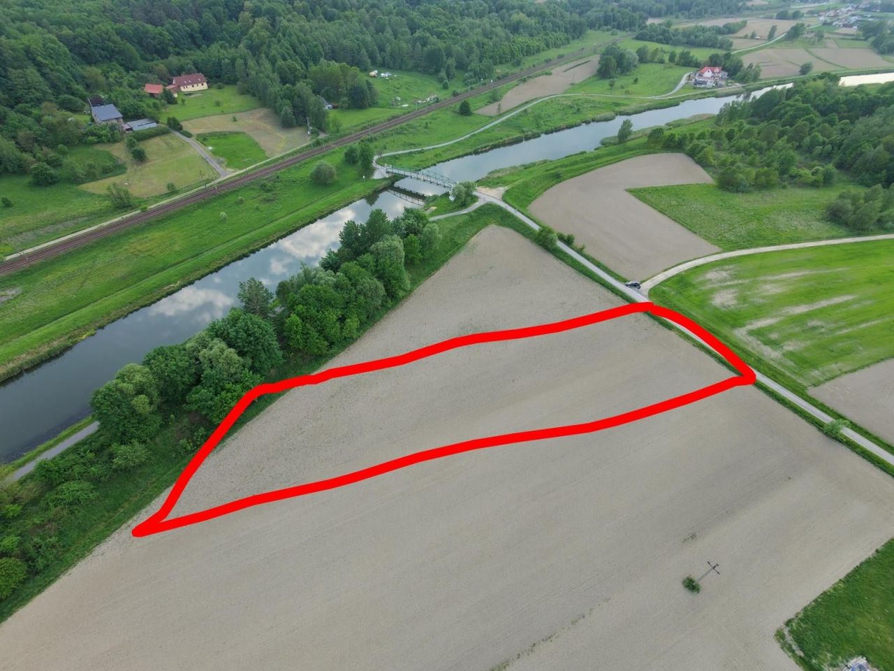 Działka rolno-budowlana Kossowa. Zdjęcie 7