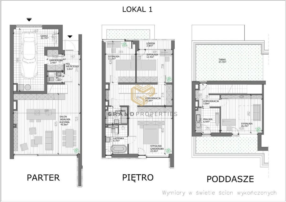 bliźniak, 5 pokoi Warszawa Wawer. Zdjęcie 13