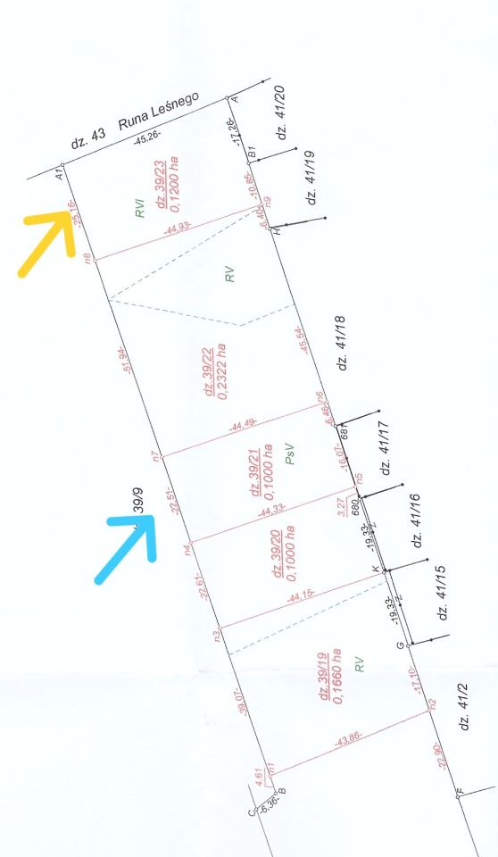 Działka budowlana Łąki, ul. Runa Leśnego. Zdjęcie 2