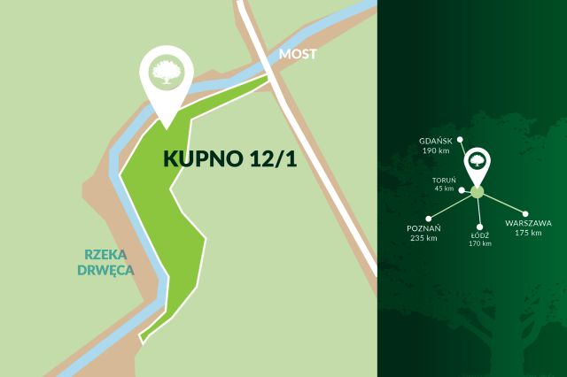 Działka rekreacyjna Kupno. Zdjęcie 5