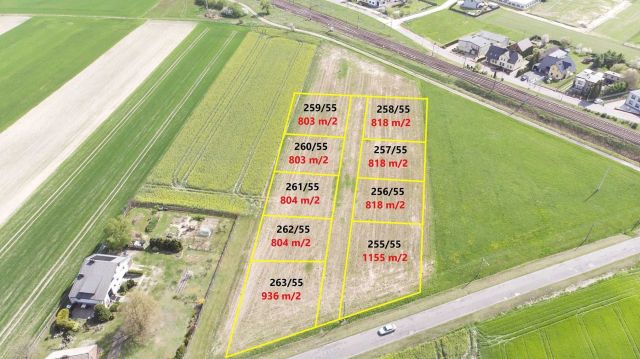 Działka budowlana Sieraków Śląski, ul. Wyzwolenia. Zdjęcie 1