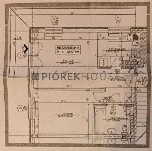 Mieszkanie 2-pokojowe Warszawa Białołęka, ul. Modlińska. Zdjęcie 2