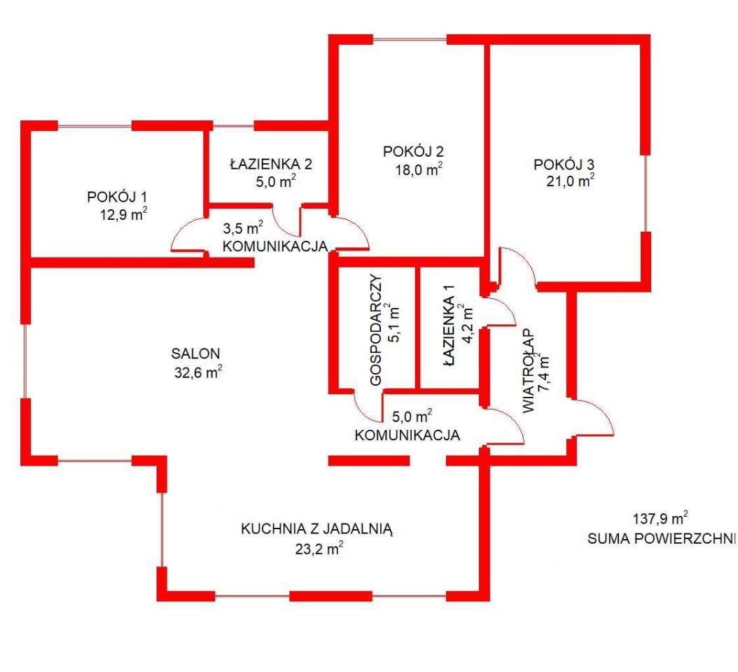 dom wolnostojący Gubin. Zdjęcie 3