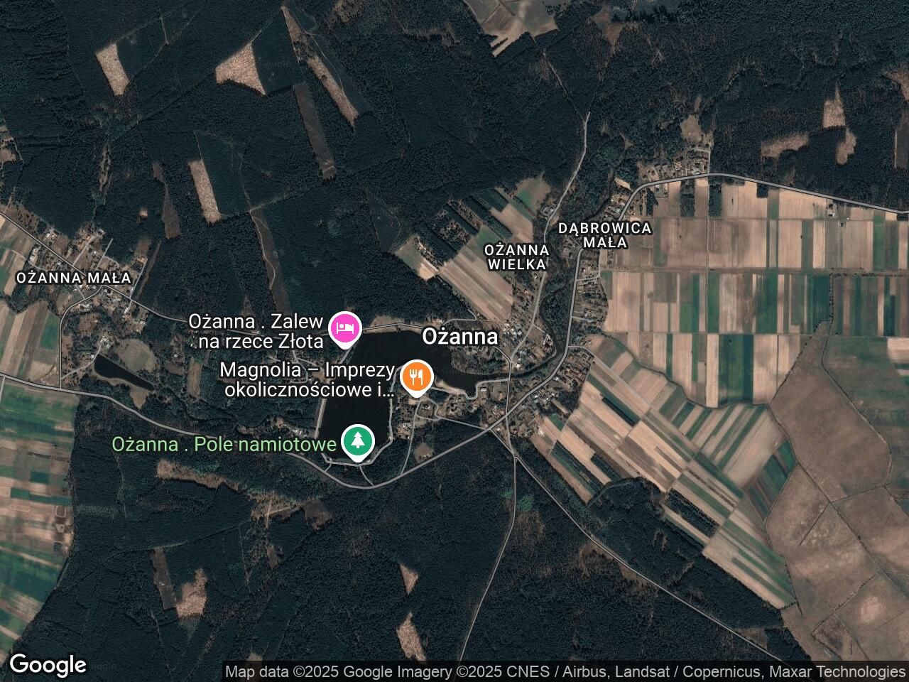 Działka rekreacyjna Ożanna