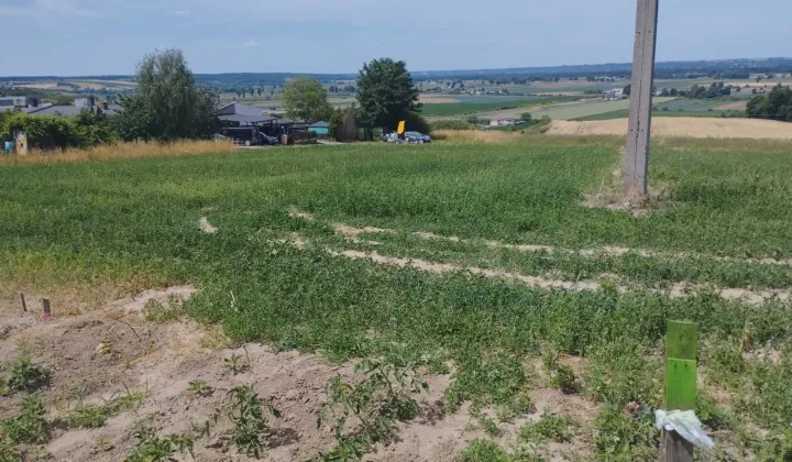 Działka budowlana Unisław