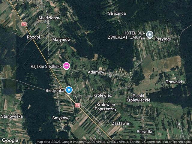 Działka budowlana Adamów. Zdjęcie 1