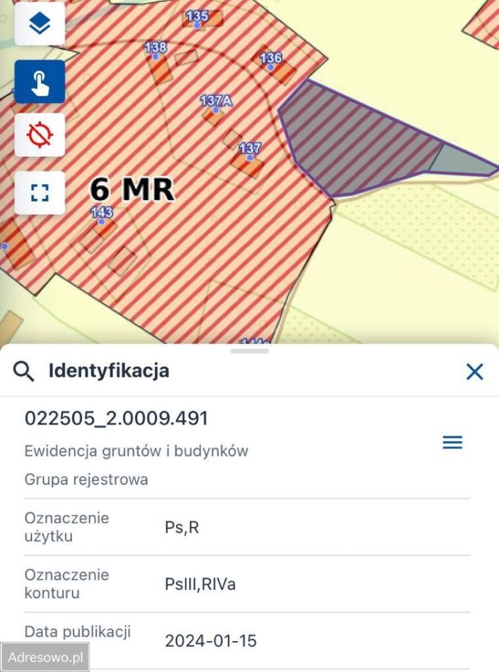 Działka budowlana Studniska Dolne. Zdjęcie 5