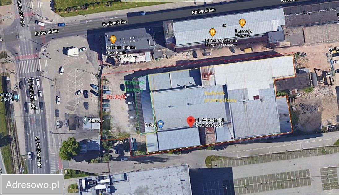 Hala/magazyn Łódź Śródmieście, al. Politechniki. Zdjęcie 4