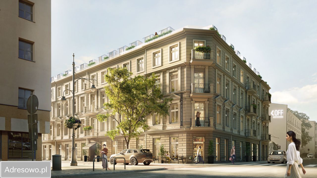 kamienica Łódź Śródmieście, ul. Prezydenta Franklina Delano Roosevelta. Zdjęcie 2