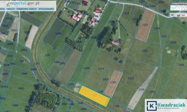 Działka budowlana Bzianka. Zdjęcie 7