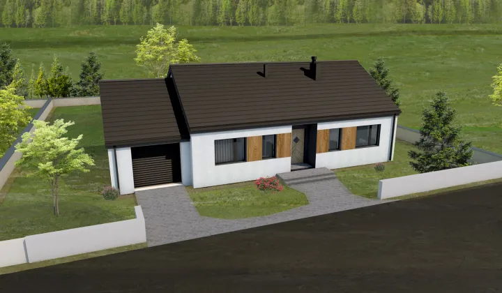 dom wolnostojący, 4 pokoje Sepno