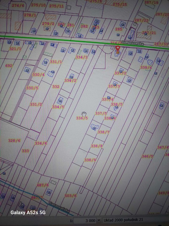 Działka inwestycyjna Kielce, ul. Domaszowska. Zdjęcie 3