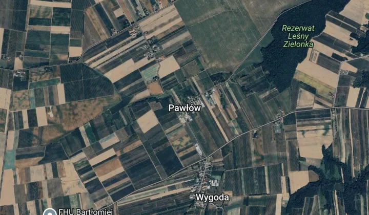 Działka rolna Pawłów