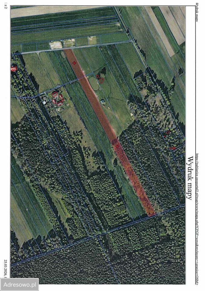 Działka budowlana Ldzań. Zdjęcie 1