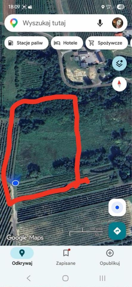 Działka rolna Faliszowice. Zdjęcie 2