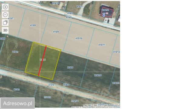 Działka budowlana Rogów Sobócki, ul. Zachodnia. Zdjęcie 1