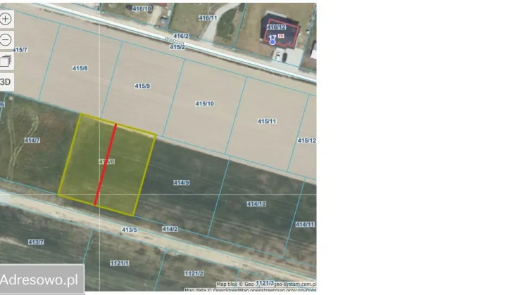 Działka budowlana Rogów Sobócki, ul. Zachodnia