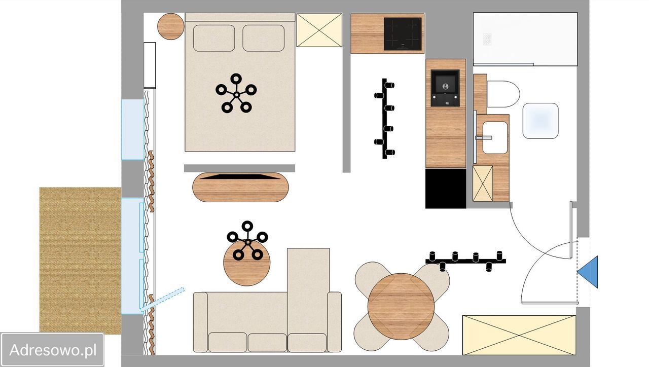 Mieszkanie 1-pokojowe Wrocław Maślice, ul. Stodolna. Zdjęcie 18