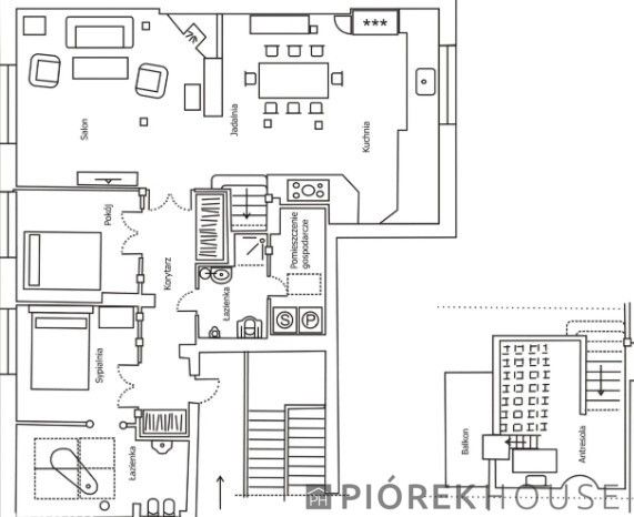Mieszkanie 3-pokojowe Warszawa Mokotów, ul. Stępińska. Zdjęcie 15